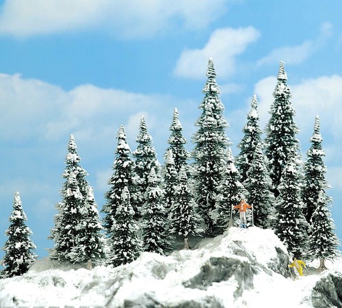 Busch 6466 schneetannen - 6466,